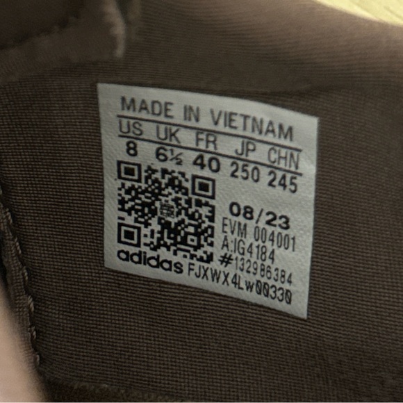 Adidas | Ozweego in Earth Strata Dark Brown Sneakers - Picture 7 of 8